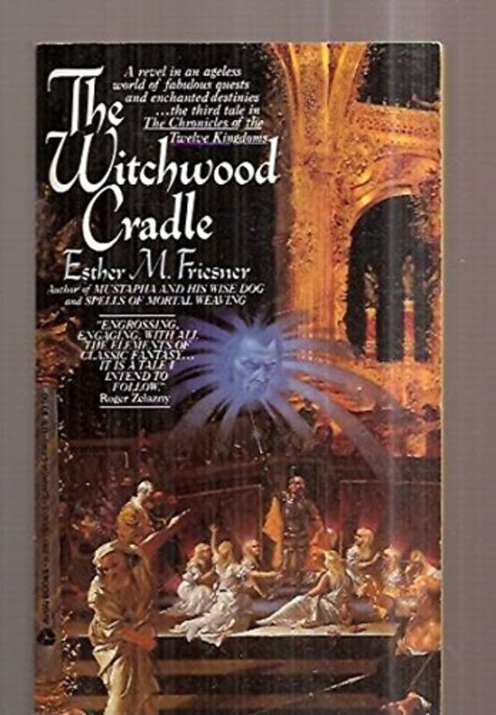 Book cover for "The Witchwood Cradle" by Esther M Friesner