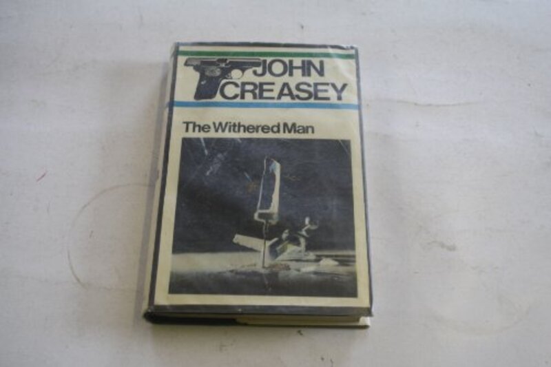 Book cover for "The Withered Man" by John Creasey