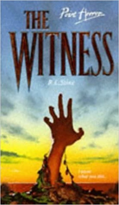 Book cover for "The Witness" by R.L. Stine