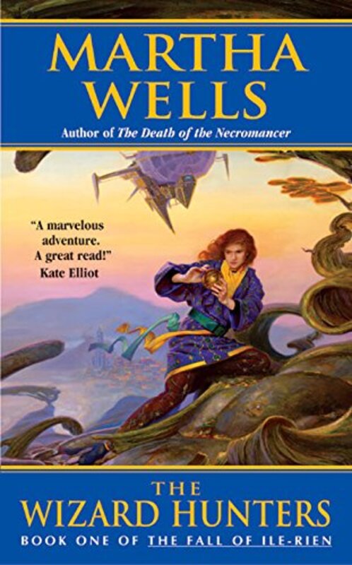 Book cover for "The Wizard Hunters" by Martha Wells