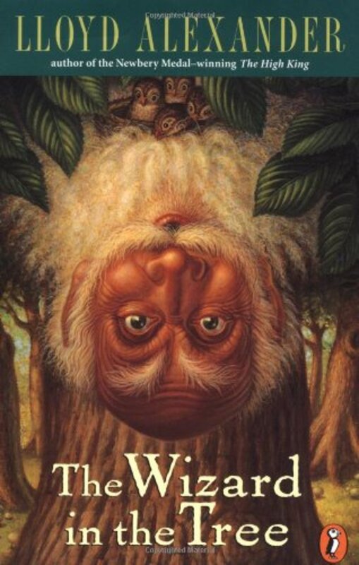 Book cover for "The Wizard in the Tree" by Lloyd Alexander