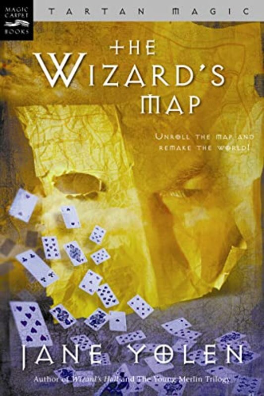 Book cover for "The Wizard's Map" by Jane Yolen