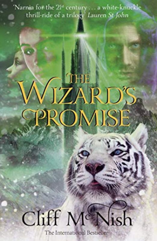 Book cover for "The Wizard's Promise" by Cliff McNish