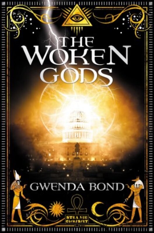 Book cover for "The Woken Gods" by Gwenda Bond