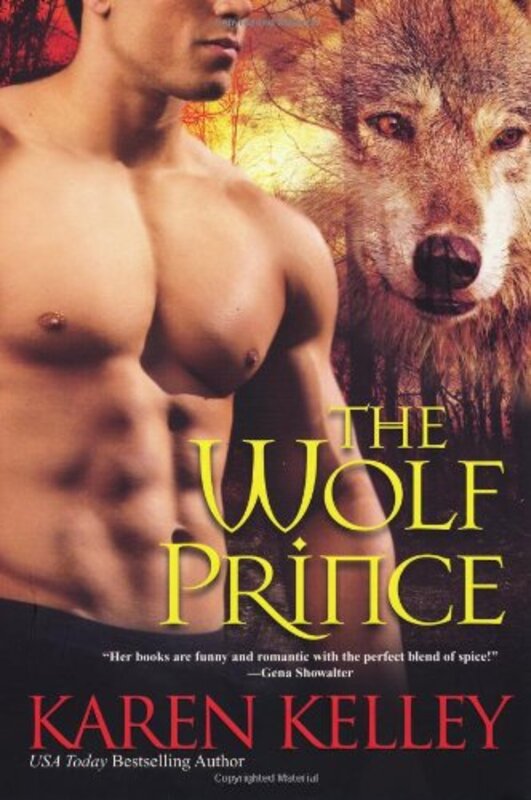 Book cover for "The Wolf Prince" by Karen Kelley