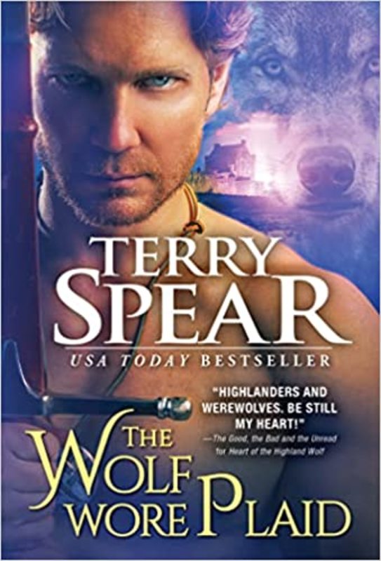 Book cover for "The Wolf Wore Plaid" by Terry Spear