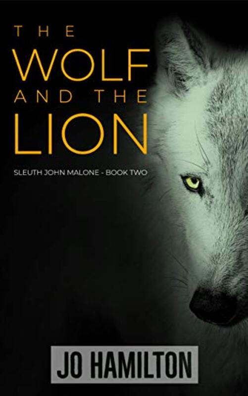 Book cover for "The Wolf and the Lion" by Jo Hamilton
