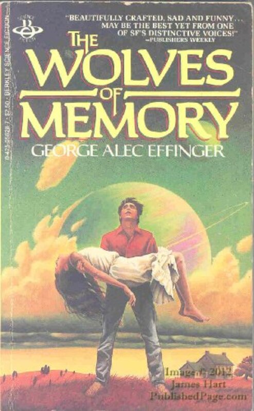 Book cover for "The Wolves Of Memory" by George Alec Effinger