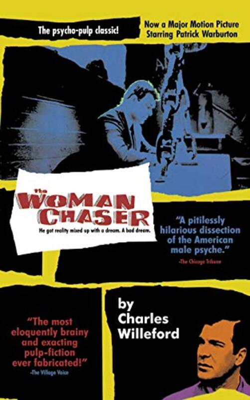 Book cover for "The Woman Chaser" by Charles Willeford