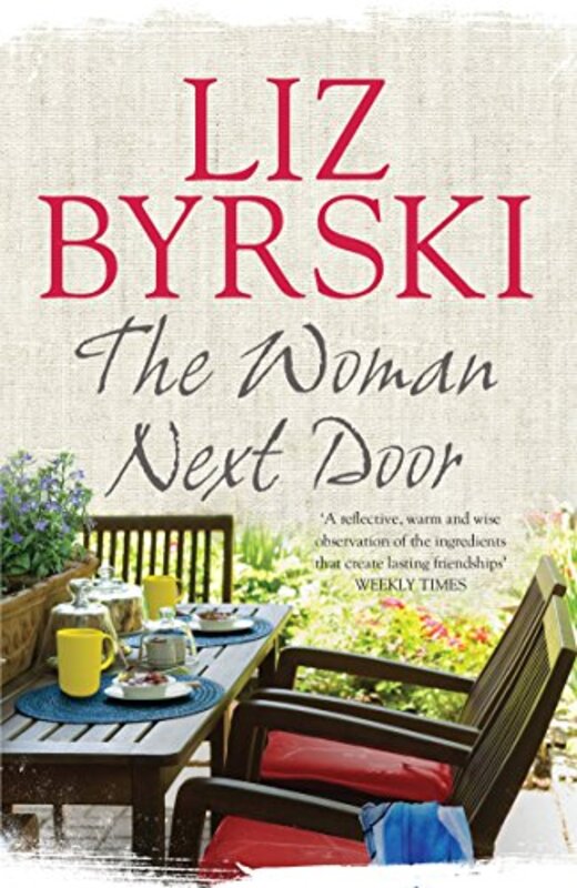 Book cover for "The Woman Next Door" by Liz Byrski
