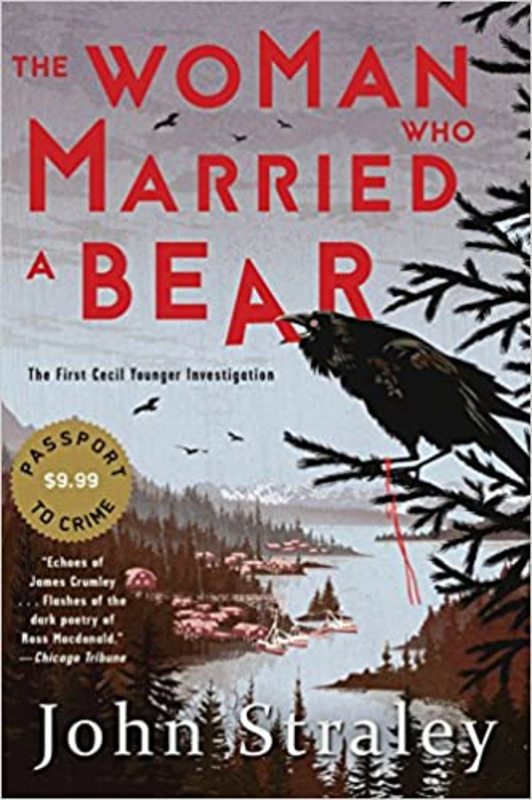 Book cover for "The Woman Who Married a Bear" by John Straley