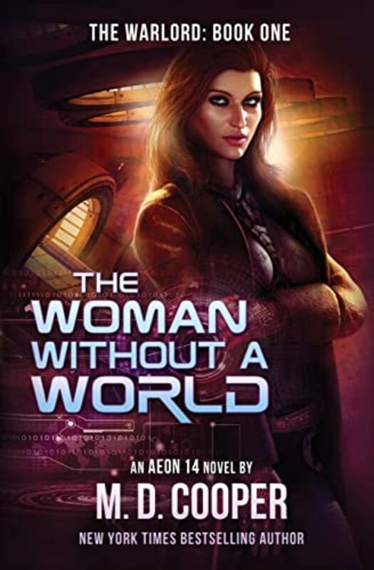 Book cover for "The Woman Without a World" by MD Cooper