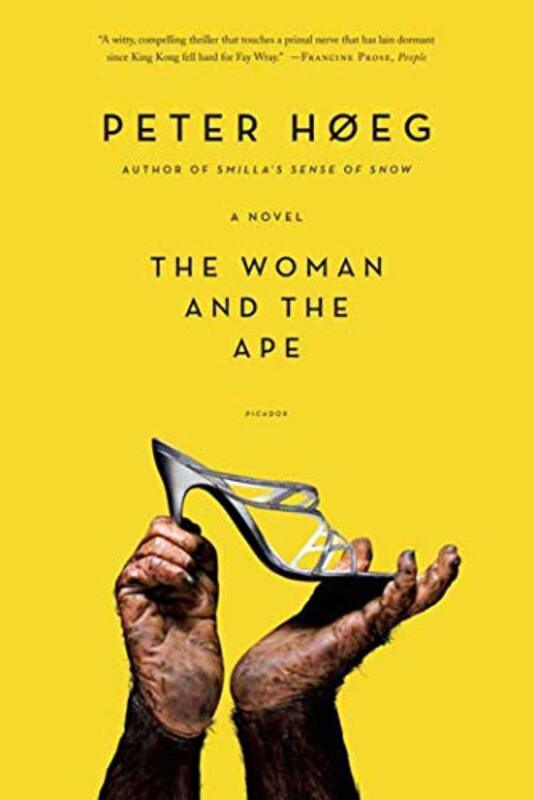 Book cover for "The Woman and the Ape" by Peter Hoeg