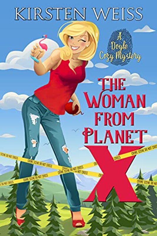 Book cover for "The Woman from Planet X" by Kirsten Weiss