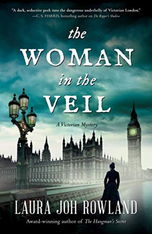 Book cover for "The Woman in the Veil" by Laura Joh Rowland