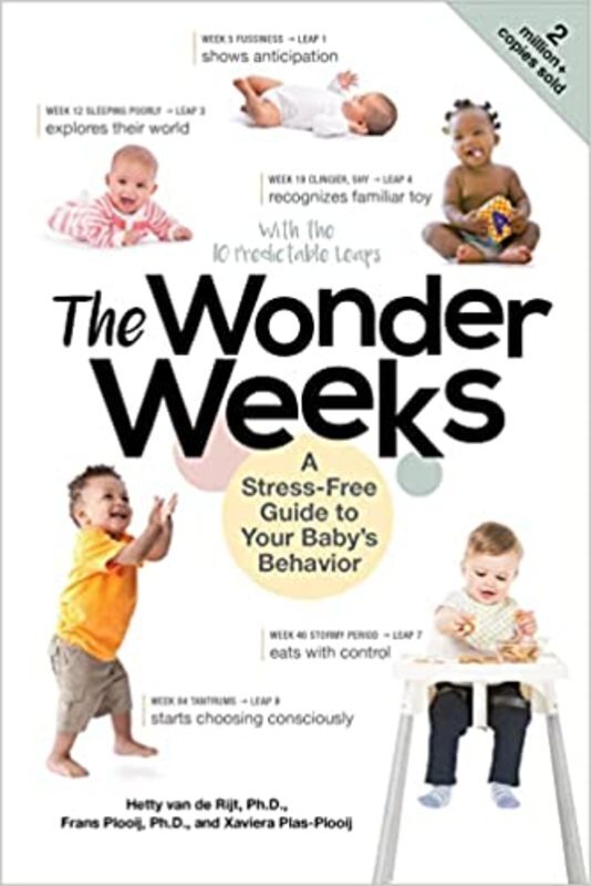 Book cover for "The Wonder Weeks" by Xaviera Plooij