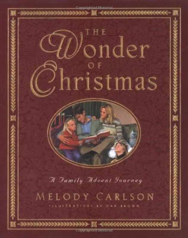 Book cover for "The Wonder of Christmas" by Melody Carlson