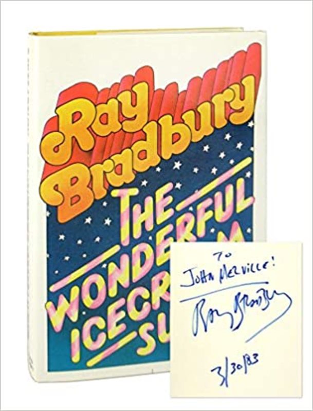 Book cover for "The Wonderful Ice Cream Suit" by Ray Bradbury
