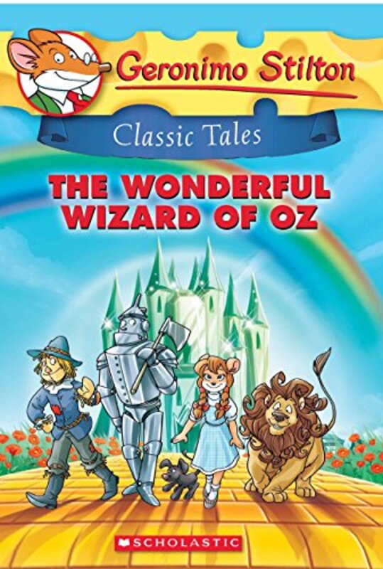 Book cover for "The Wonderful Wizard of Oz" by Elisabetta Dami