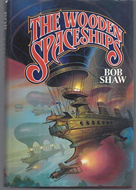 Book cover for "The Wooden Spaceships" by Bob Shaw