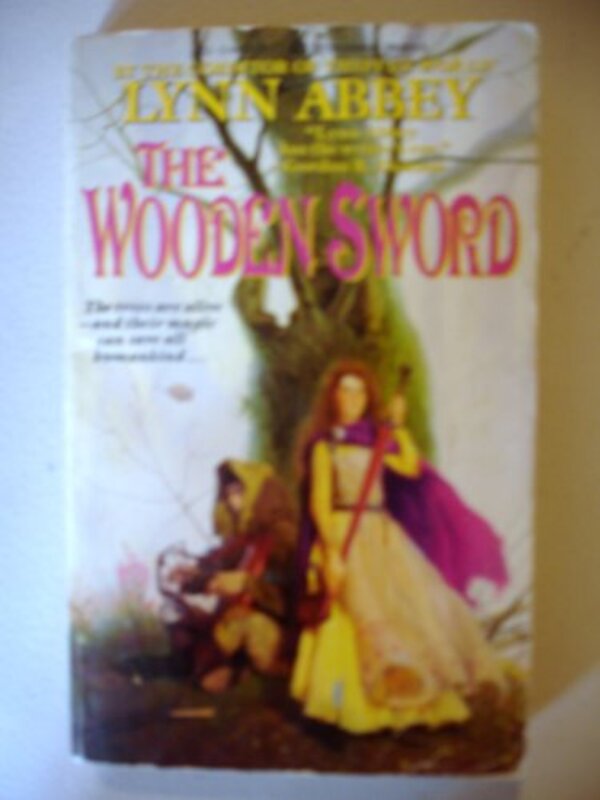 Book cover for "The Wooden Sword" by Lynn Abbey
