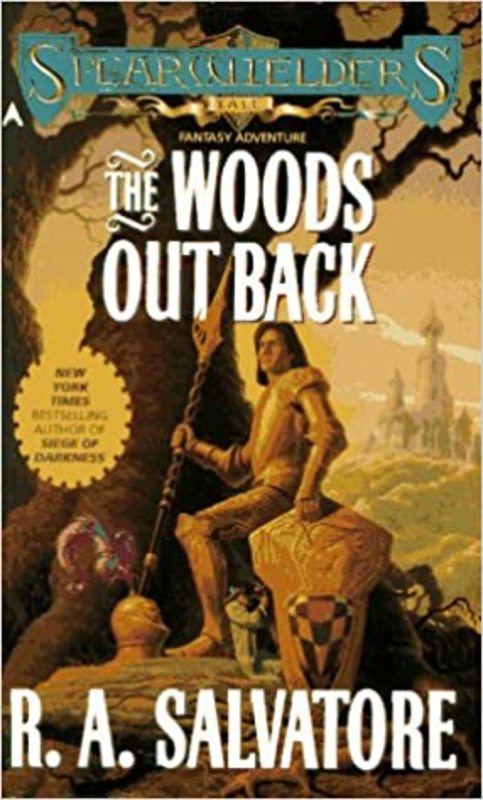 Book cover for "The Woods Out Back" by RA Salvatore