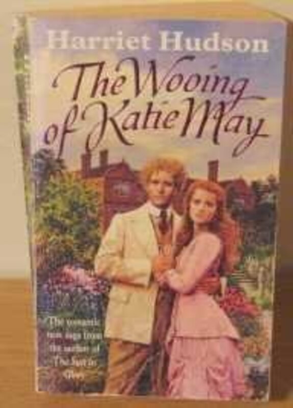 Book cover for "The Wooing of Katie May" by Amy Myers