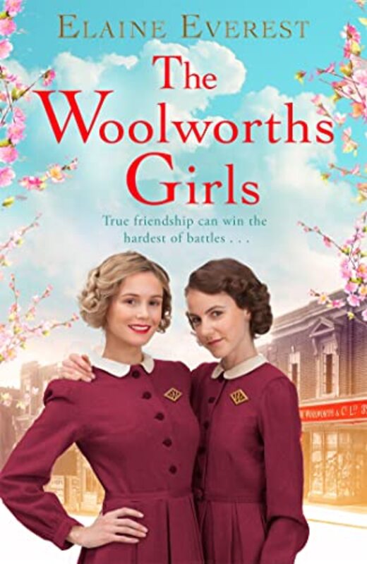 Book cover for "The Woolworths Girls" by Elaine Everest