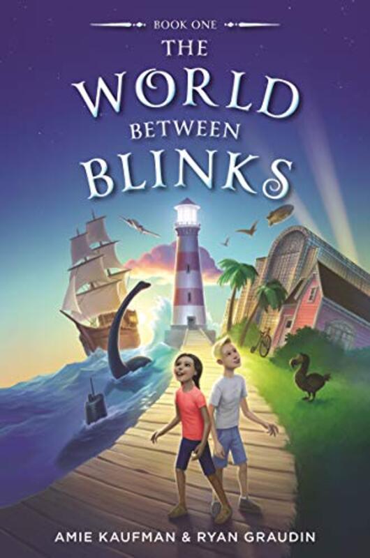 Book cover for "The World Between Blinks" by Amie Kaufman