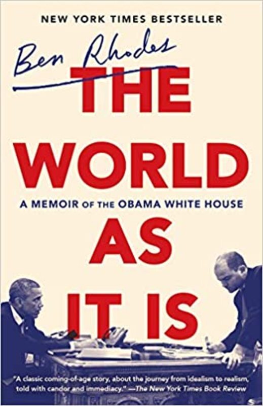 Book cover for "The World as It Is" by Ben Rhodes