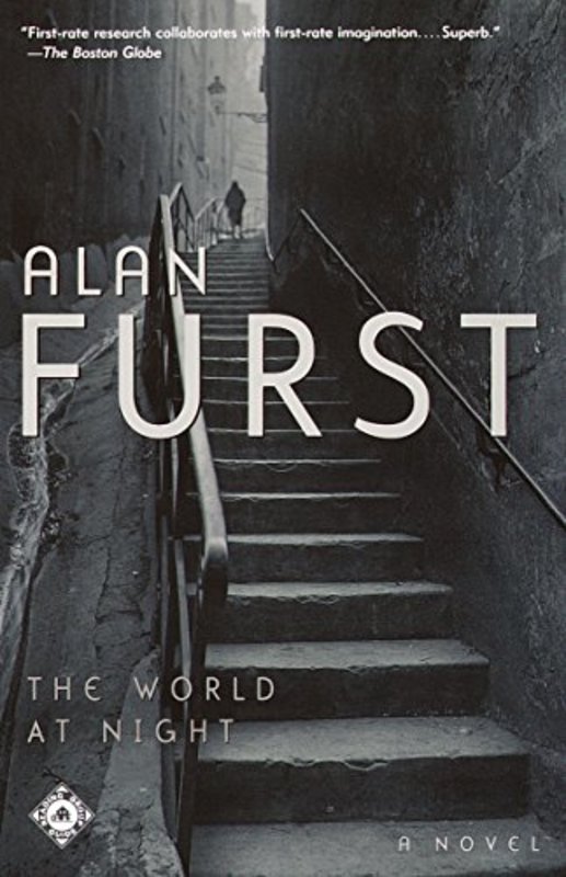 Book cover for "The World at Night" by Alan Furst