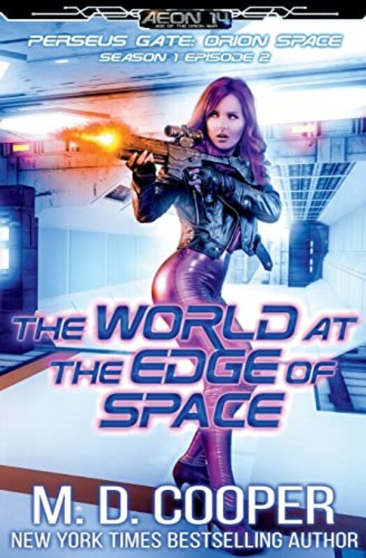Book cover for "The World at the Edge of Space" by MD Cooper