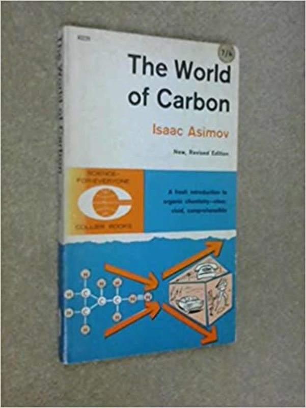 Book cover for "The World of Carbon" by Isaac Asimov