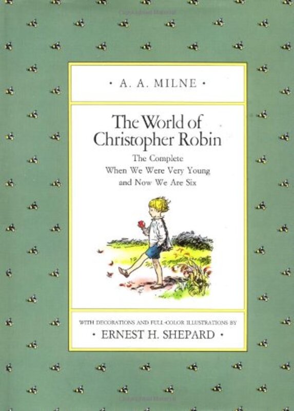 Book cover for "The World of Christopher Robin" by AA Milne