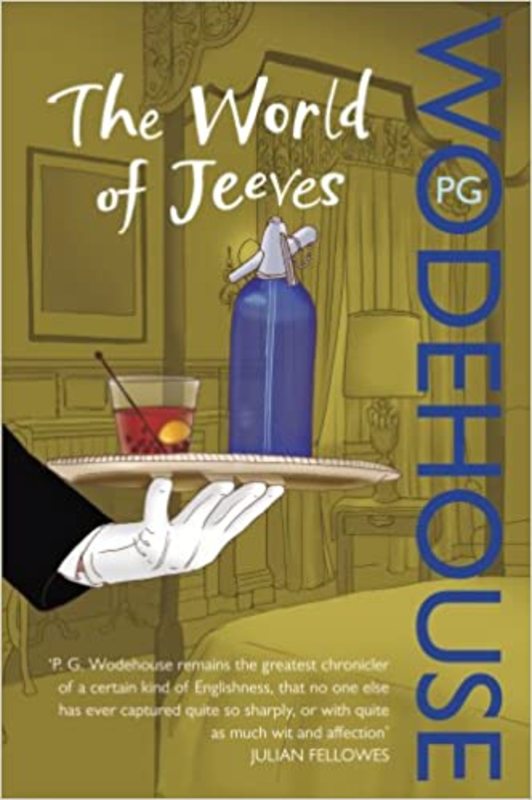Book cover for "The World of Jeeves" by PG Wodehouse