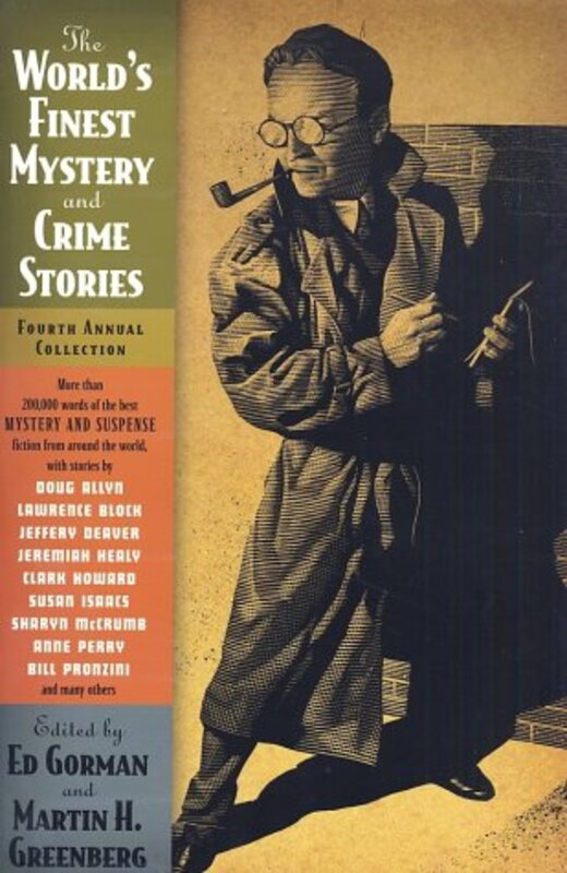 Book cover for "The World's Finest Mystery and Crime Stories 4" by Max Allan Collins