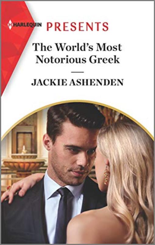 Book cover for "The World's Most Notorious Greek" by Jackie Ashenden