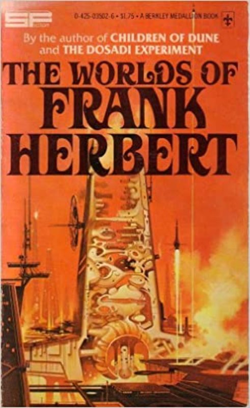 Book cover for "The Featherbedders" by Frank Herbert