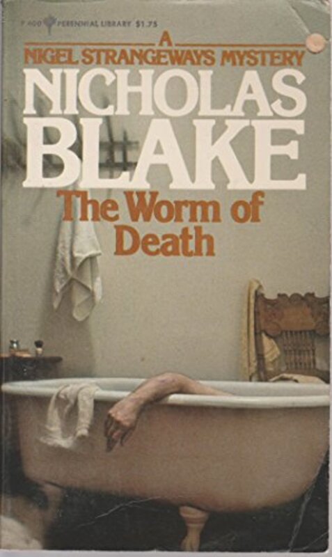 Book cover for "The Worm of Death" by Nicholas Blake