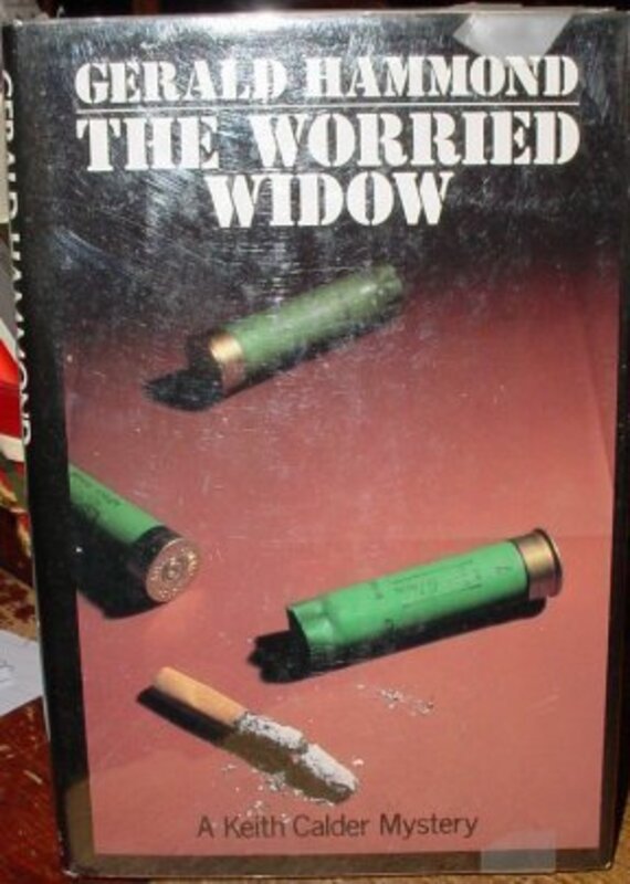 Book cover for "The Worried Widow" by Gerald Hammond