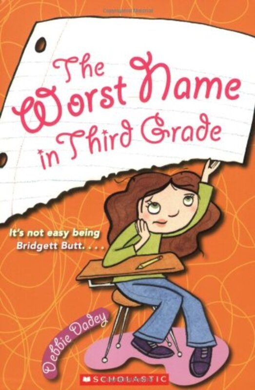 Book cover for "The Worst Name in Third Grade" by Debbie Dadey