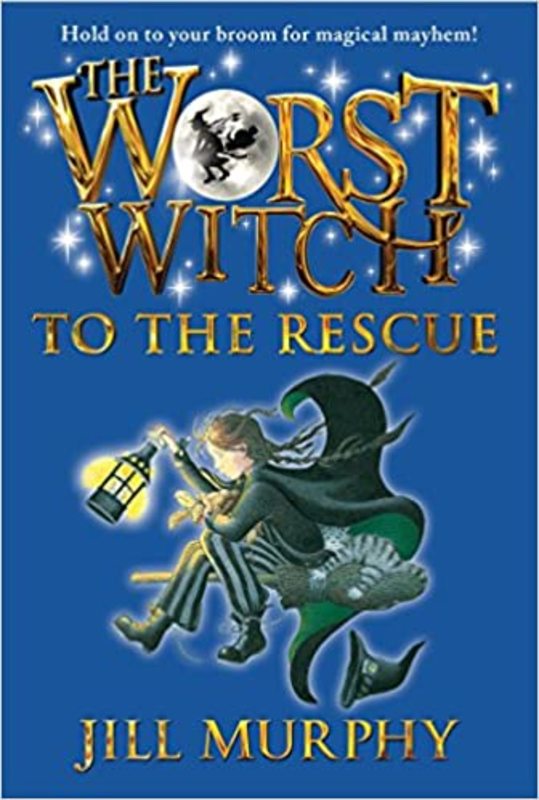 Book cover for "The Worst Witch to the Rescue" by Jill Murphy