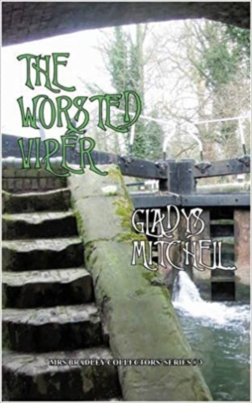 Book cover for "The Worsted Viper" by Gladys Mitchell