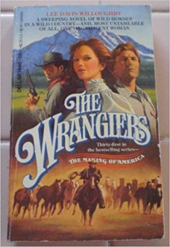 Book cover for "The Wranglers" by Lee Davis Willoughby