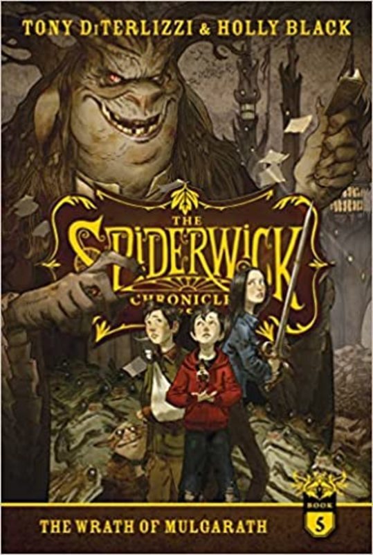 Book cover for "The Wrath of Mulgarath" by Tony DiTerlizzi