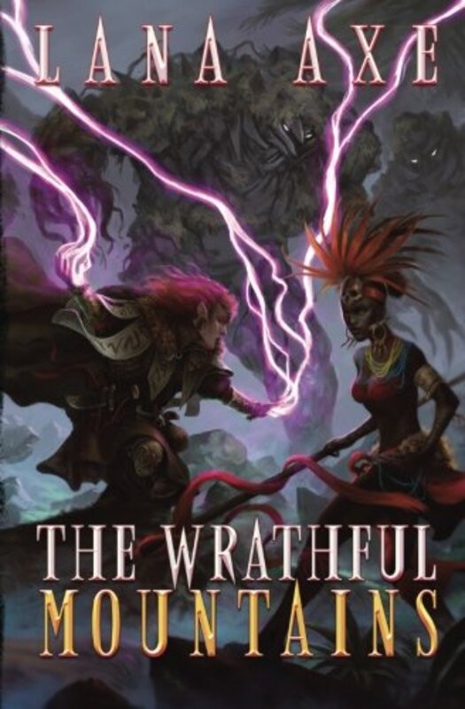 Book cover for "The Wrathful Mountains" by Lana Axe