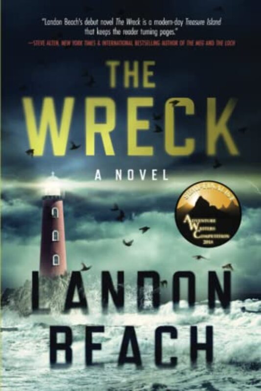 Book cover for "The Wreck" by Landon Beach