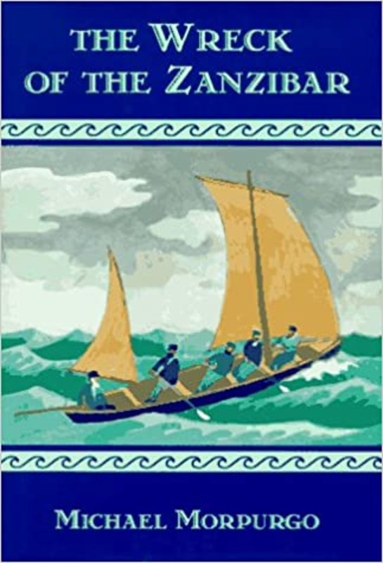 Book cover for "The Wreck of the Zanzibar" by Michael Morpurgo