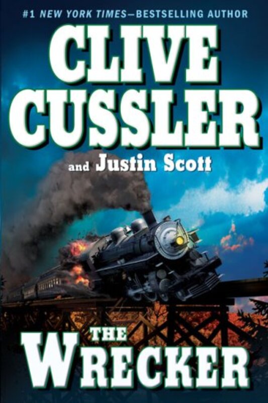 Book cover for "The Wrecker" by Justin Scott