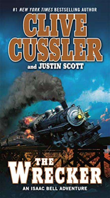 Book cover for "The Wrecker" by Clive Cussler